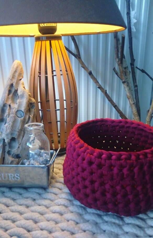 Corbeille Au Crochet