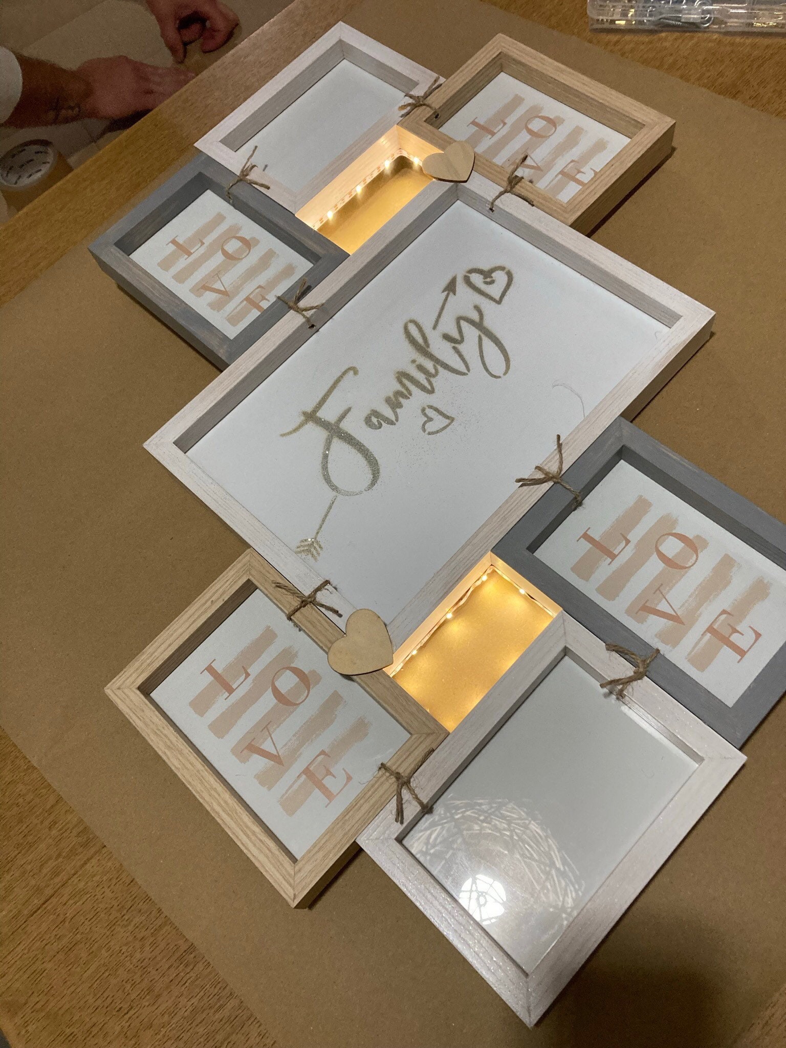 Pêle-Mêle Photo Lumineux