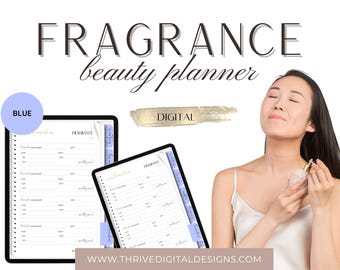 Fragrance Planner: Perfume Inventory, Layering & Empties (Digital Download)