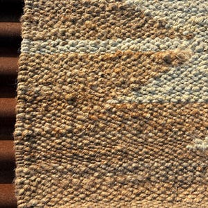 Handmade Rug-Natural Jute Runner Rug Hallway Rug Stair Rug Custom Size Rug Kitchen Rug Handwoven Rug Vintage Rug Bohemian Rug Area Rug 2x3