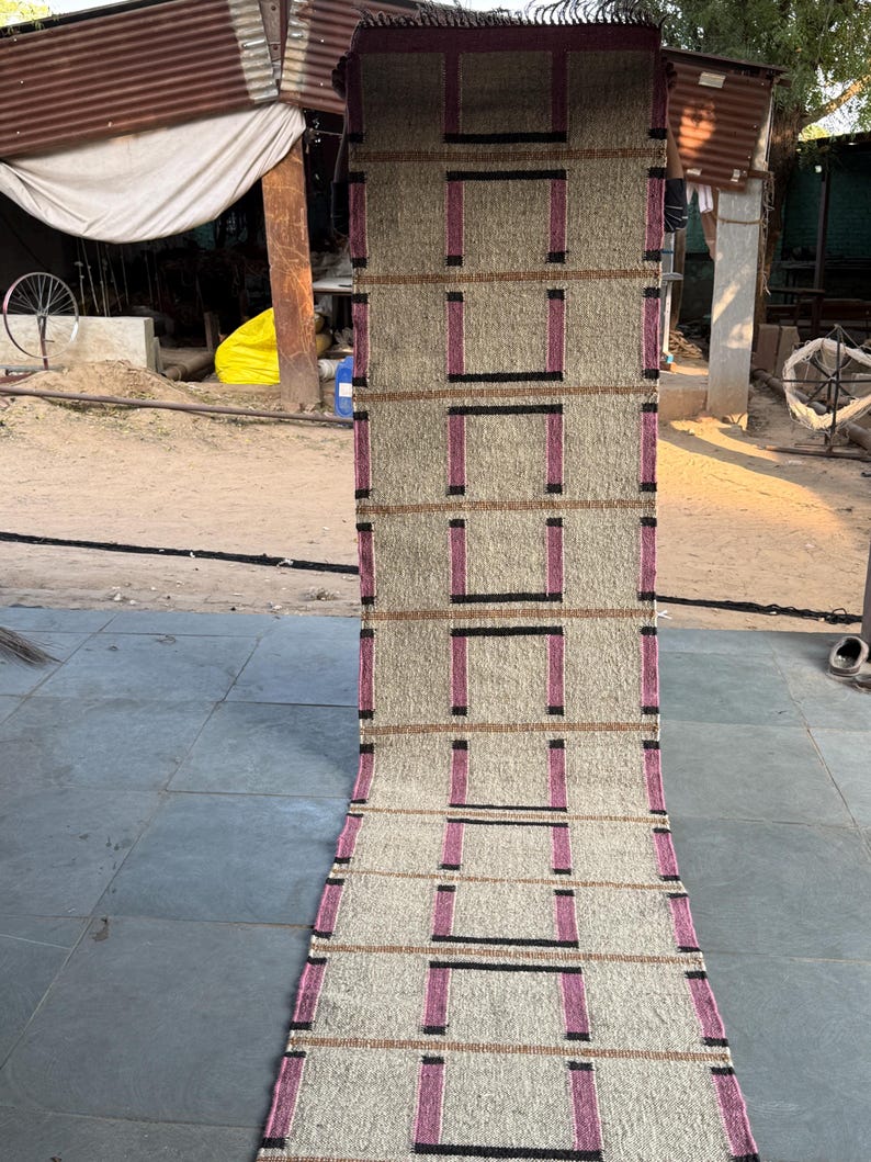 Hand Woven Rug, Rugs For Living Room Bohemian Rug Handmade Kilim Rug Cutsom Size Bedroom Rug Vintage Wool Jute Rug Kilim Runner Rug Area Rug