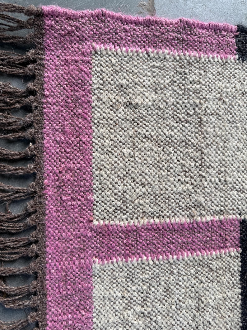 Hand Woven Rug, Rugs For Living Room Bohemian Rug Handmade Kilim Rug Cutsom Size Bedroom Rug Vintage Wool Jute Rug Kilim Runner Rug Area Rug
