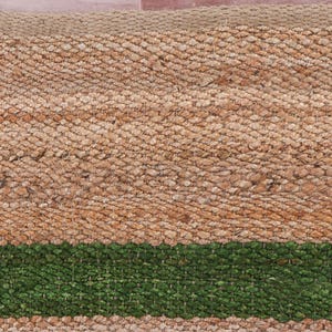 Handwoven Jute Rug Hemp Runner Large Area Hallway Runner Eco Friendly Rug Living Room Handmade Bohemian, Eco Friendly Rug Boho Rug