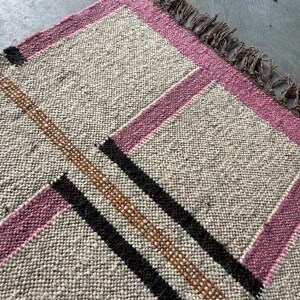 Hand Woven Rug, Rugs For Living Room Bohemian Rug Handmade Kilim Rug Cutsom Size Bedroom Rug Vintage Wool Jute Rug Kilim Runner Rug Area Rug