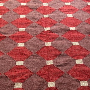 Wool Jute Rug Handwoven Rug Boho Rug Vintage Decor Rug Hallway Kilim Runner  Custom Size Rug Bohemian Rug BedRoom Rug living Room Rug 8x10