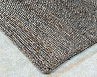 Rugs | Rugs for bedroom | Rugs for living room | Jute Rug | Area Rug | Outdoor Rug | Large Rug | Vintage Rug | Rug 8x10 | Gray Handmade Rug