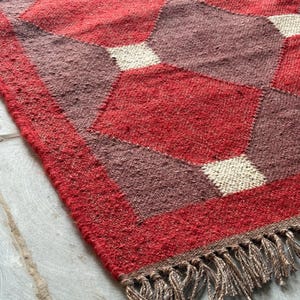 Wool Jute Rug Handwoven Rug Boho Rug Vintage Decor Rug Hallway Kilim Runner  Custom Size Rug Bohemian Rug BedRoom Rug living Room Rug 8x10