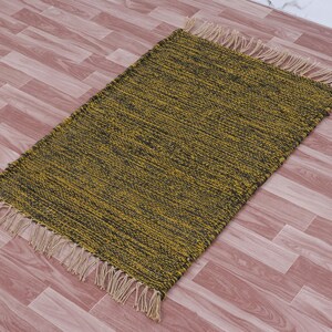 Handwoven Hemp Rug For Living Room Rug Large Area Rug 8x10 Jute Rug Braided Rug Vintage Rug Hallway Runner Rug Custom Rug Housewarming Gift