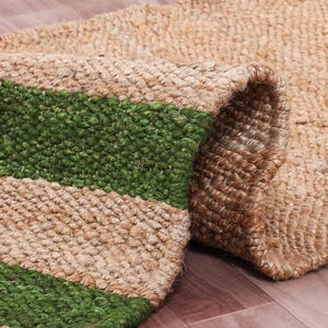Handwoven Jute Rug Hemp Runner Large Area Hallway Runner Eco Friendly Rug Living Room Handmade Bohemian, Eco Friendly Rug Boho Rug