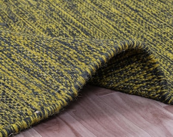 Handwoven Hemp Rug For Living Room Rug Large Area Rug 8x10 Jute Rug Braided Rug Vintage Rug Hallway Runner Rug Custom Rug Housewarming Gift