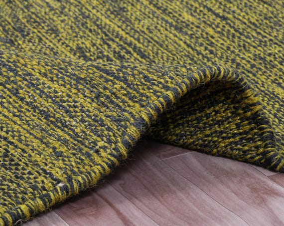 Handwoven Hemp Rug For Living Room Rug Large Area Rug 8x10 Jute Rug Braided Rug Vintage Rug Hallway Runner Rug Custom Rug Housewarming Gift