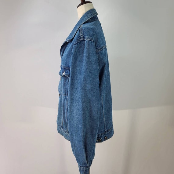 Wrangler Hero Blue Denim Vintage Jean Jacket Coat… - image 2