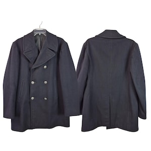 Men's Vintage Double Breasted Jacket - Etsy