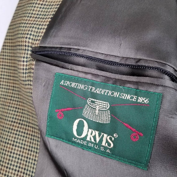 Orvis Sport Coat Blazer Jacket 3 Button 3 Pockets… - image 3