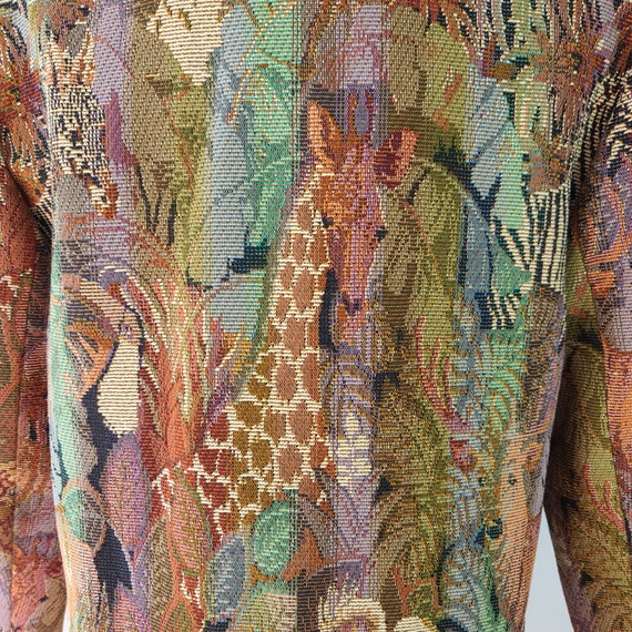 Hill Country Clothiers  Tapestry Jungle Animals B… - image 4