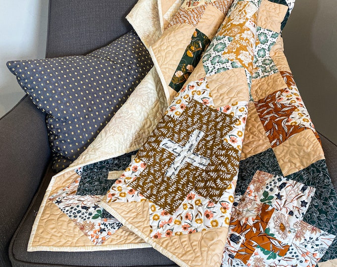 Nightingale Quilt PATTERN by Lo and Behold Stitchery Etsy
