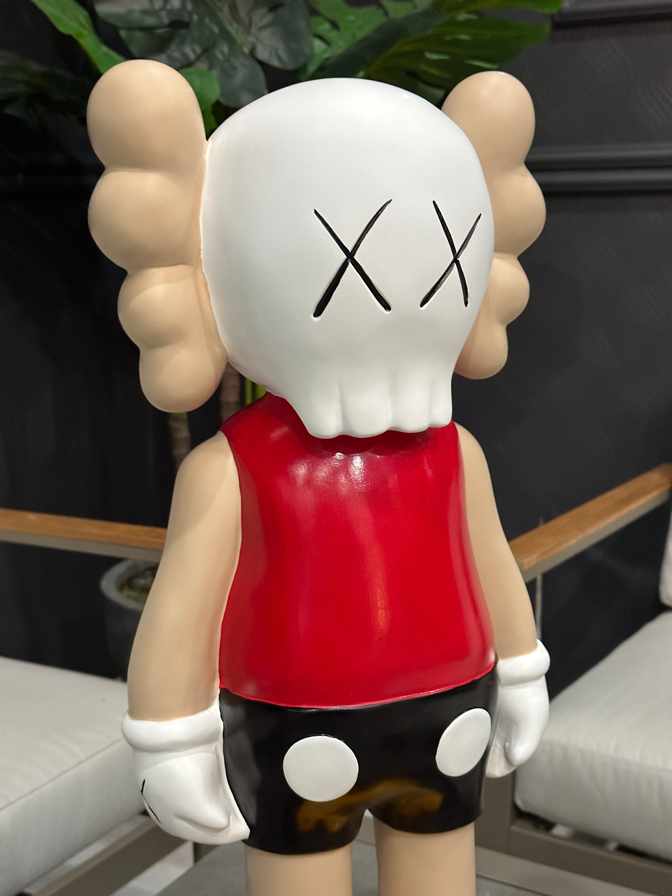 Big Kaws Sculpture 2.2 Ft, Kaws Figure, Unique Present Gift, Trend