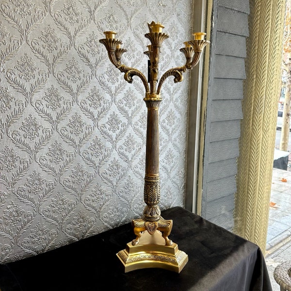 Shop Brass Candelabra Etsy