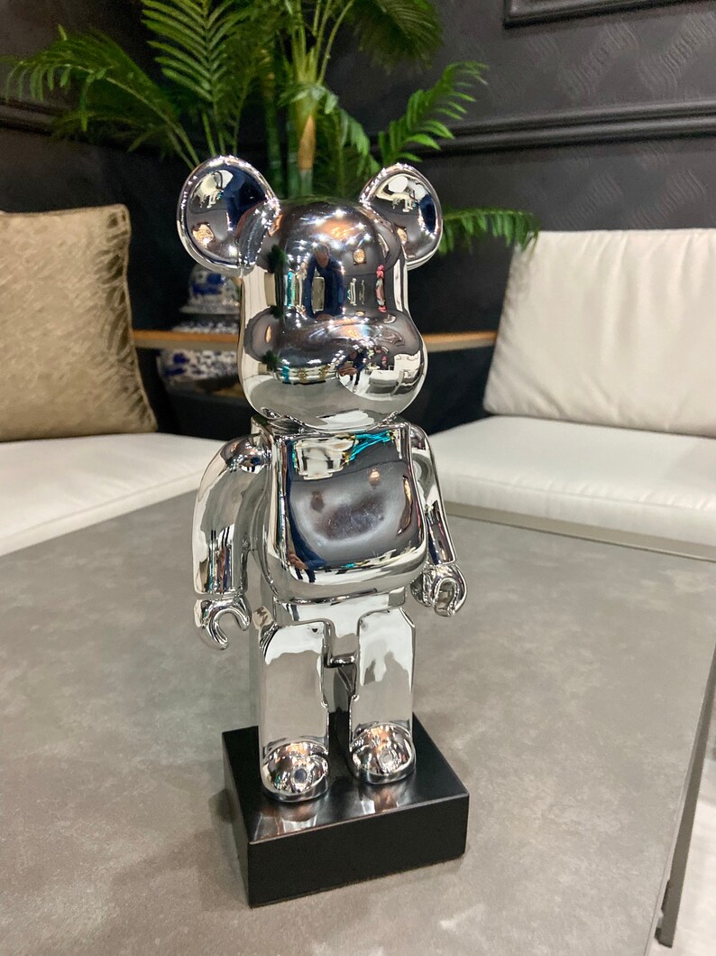 Kaws Sculpture Trend Ornaments Pop Art Sculpture Kaws Art Etsy