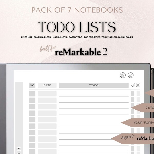 Remarkable 2 Templates Etsy