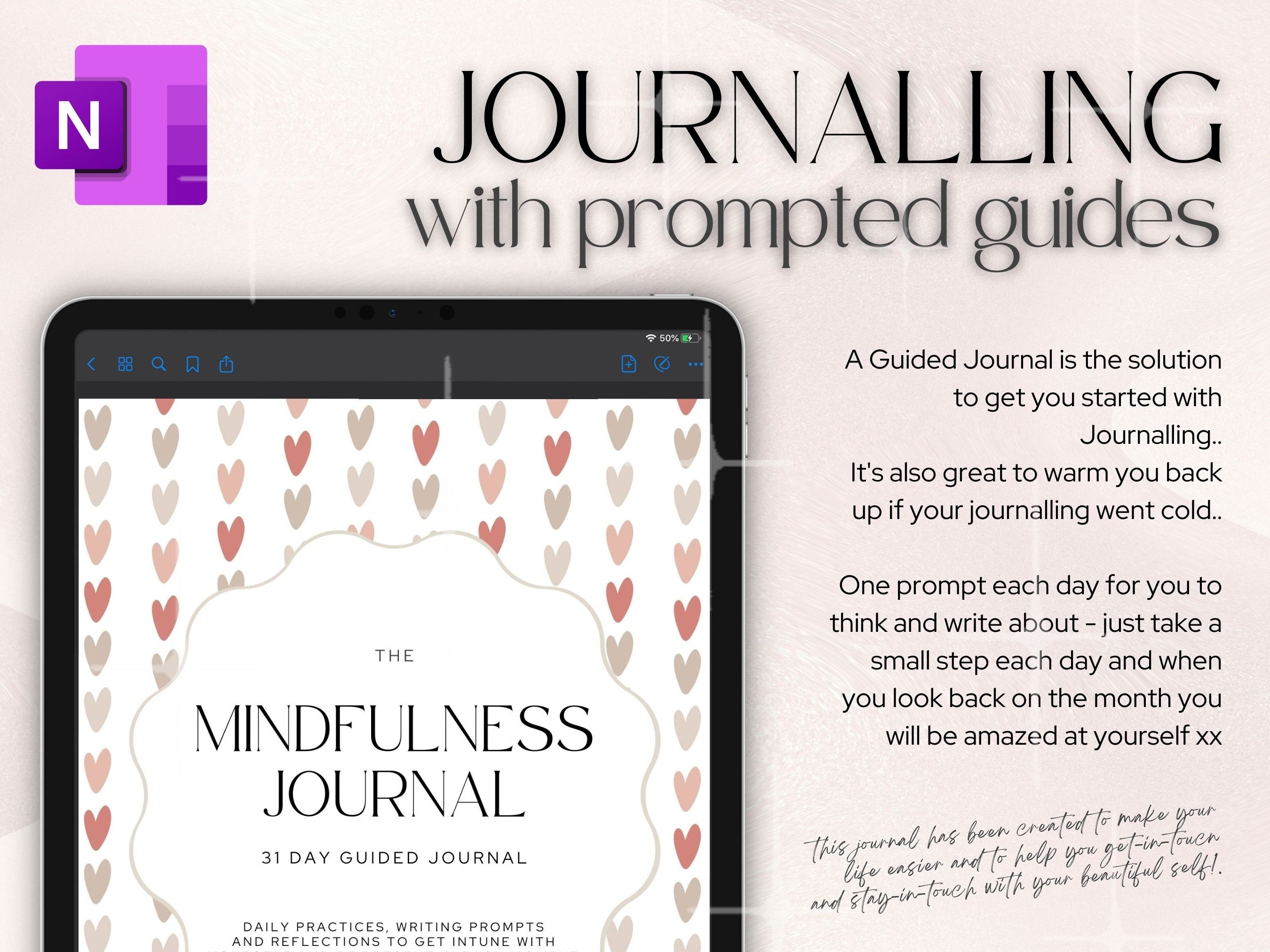 FOUR JOURNALS Bundle for ONENOTE, Onenote Journal Templates, Digital FOUR JOURNALS Bundle for ONENOTE, Onenote Journal Templates, Digital