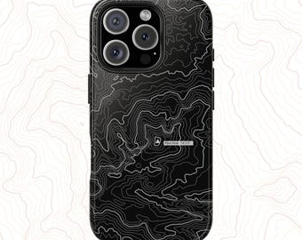 Pikes Peak | Topographic Phone Case | iPhone 16, 15 Pro, 14 Pro Models