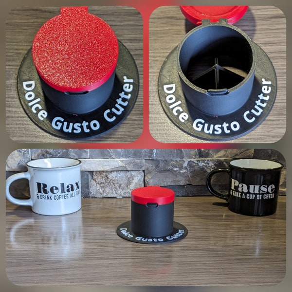Dolce Gusto Cup Cutter - De oplossing voor vieze koffiegeuren!