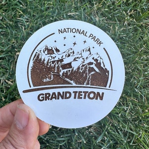 Grand Teton National Park Magnet | Souvenir | Keepsake | Travel | Personalized| Christmas | Travel Gift