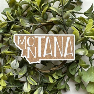 Montana State Magnet | Laser Engraved | Souvenir | Memory | Travel Keepsake | State Pride| Christmas