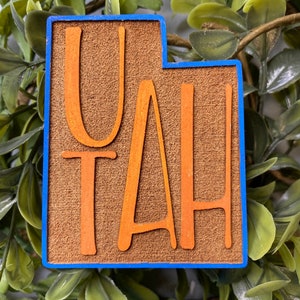 State of Utah magnet - souvenir| Christmas