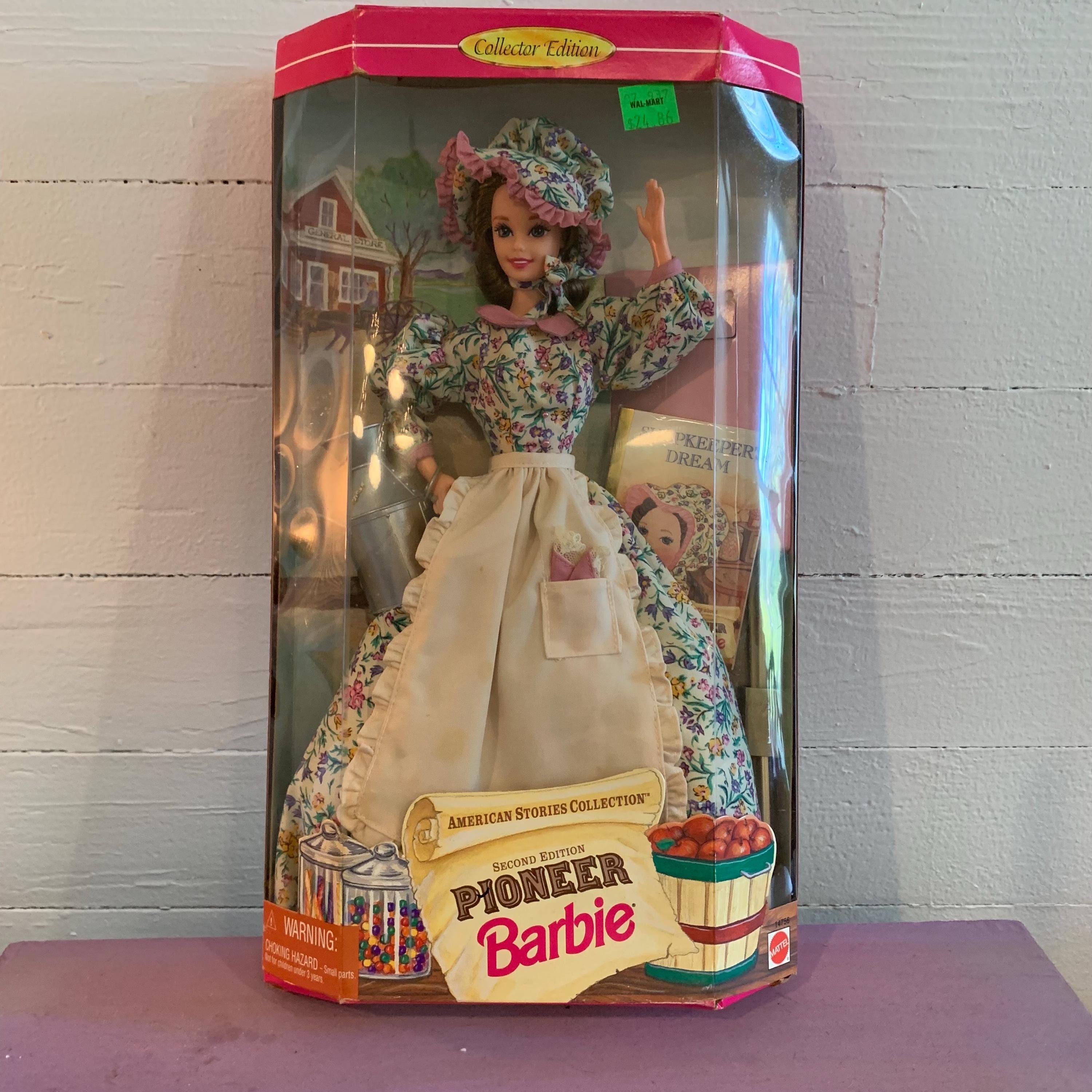 1995 Pioneer Barbie Doll Second Edition American Stories Collection Collector Edition NIB Etsy
