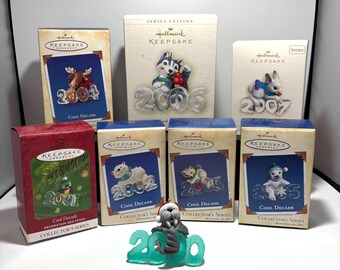 Cool Decade Series Hallmark Keepsake Ornaments