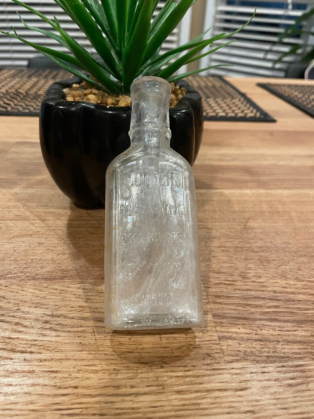 Souders Antique Bottle Souders Flavorings and Extracts Dayton, Ohio Etsy