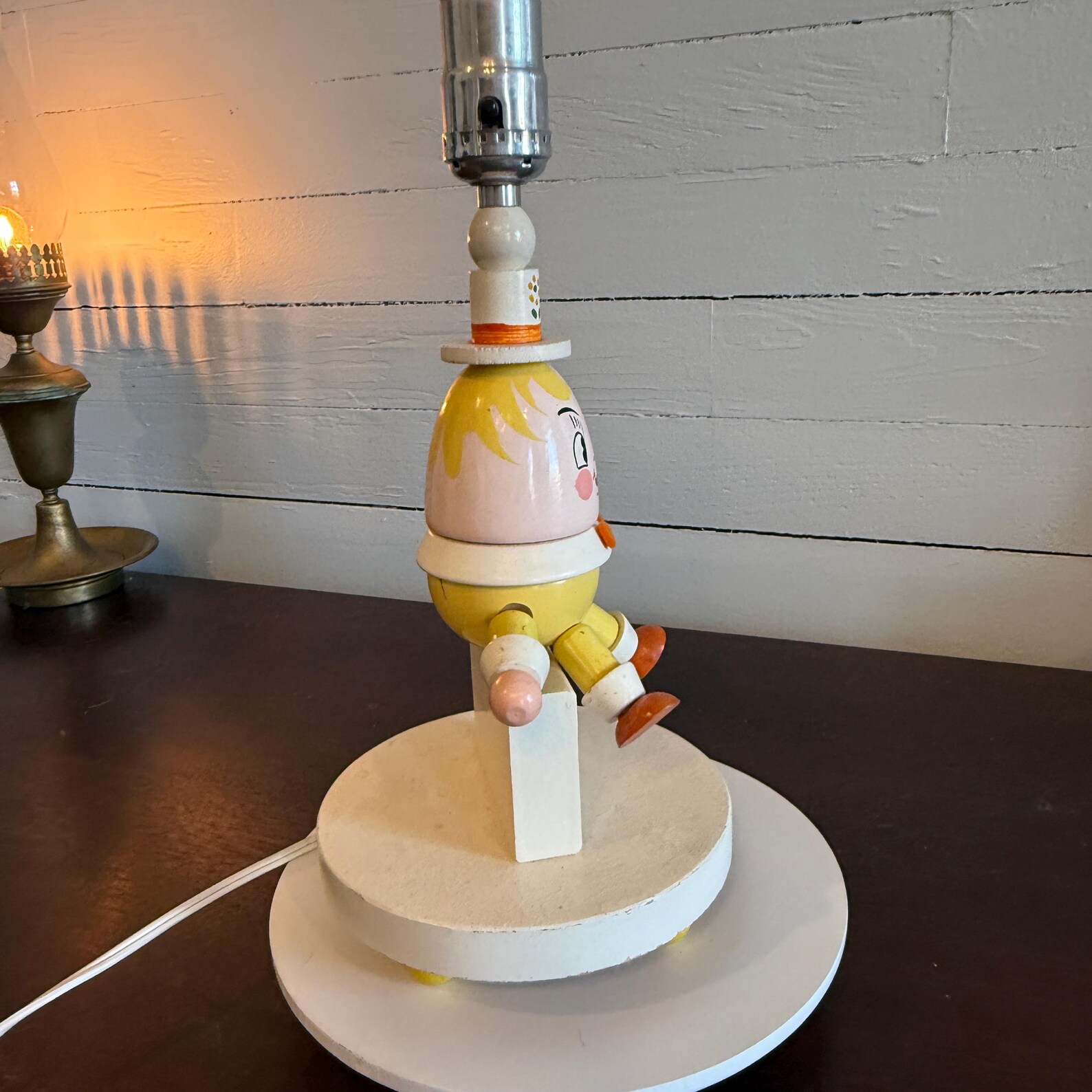 Humpty Dumpty Bedside Nursery Lamp - 1978 - Etsy