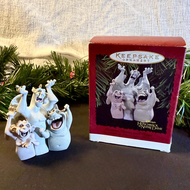 Hallmark Hunchback of Notre Dame Gargoyles Keepsake Ornament - Thumbnail 5