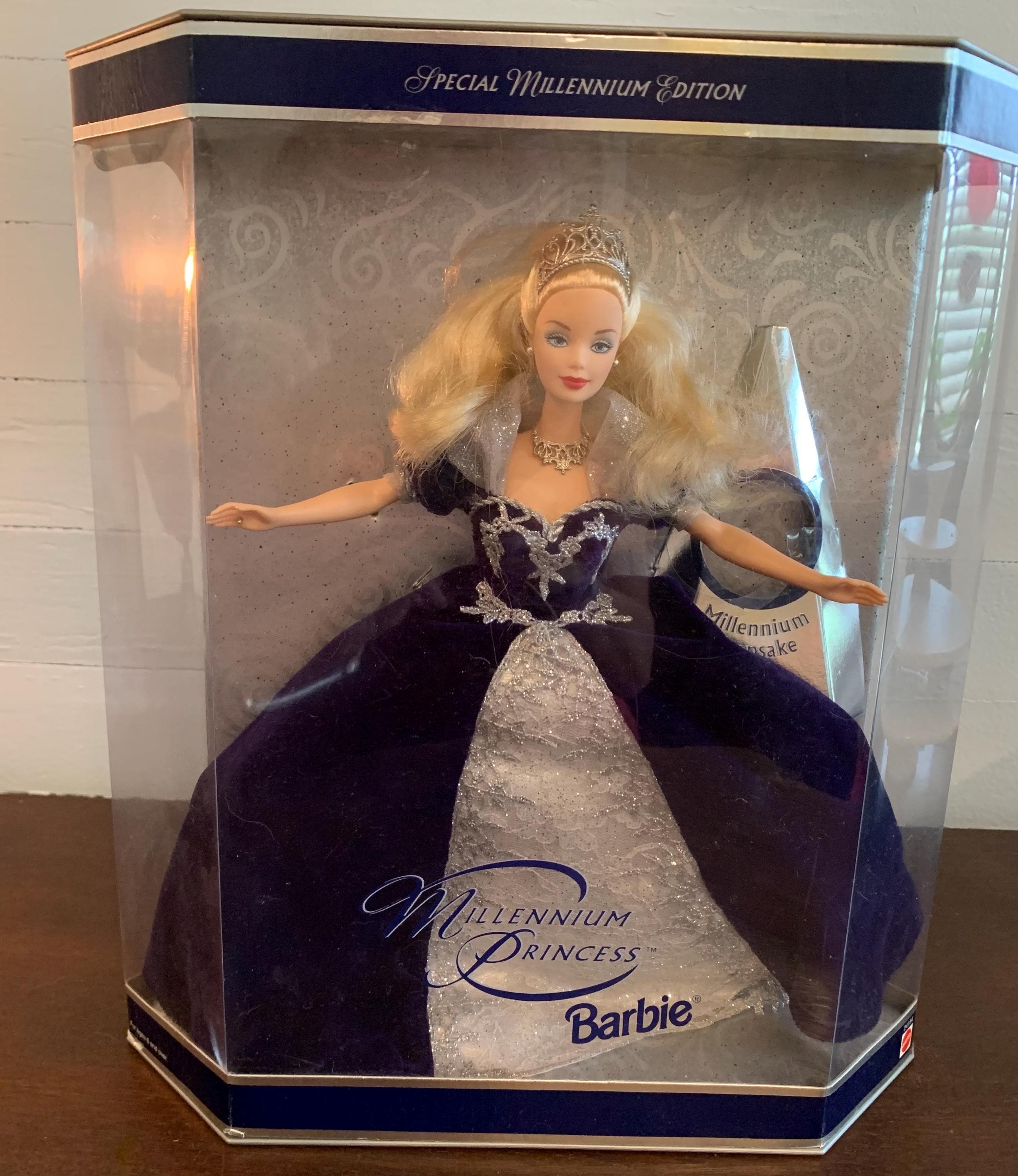 1999 Millennium Princess Barbie **read Full Description** Missing