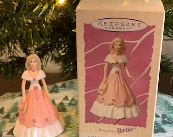 1997 Hallmark Keepsake Springtime Barbie Easter Ornament - 3rd in series