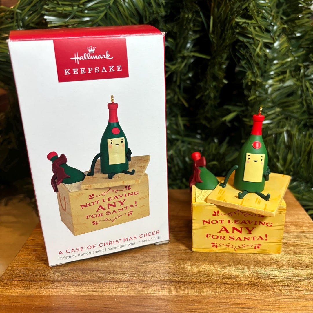 A Case of Christmas Cheer - Hallmark Keepsake Ornament - Etsy