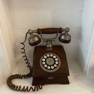 Western Electric Wooden Phone