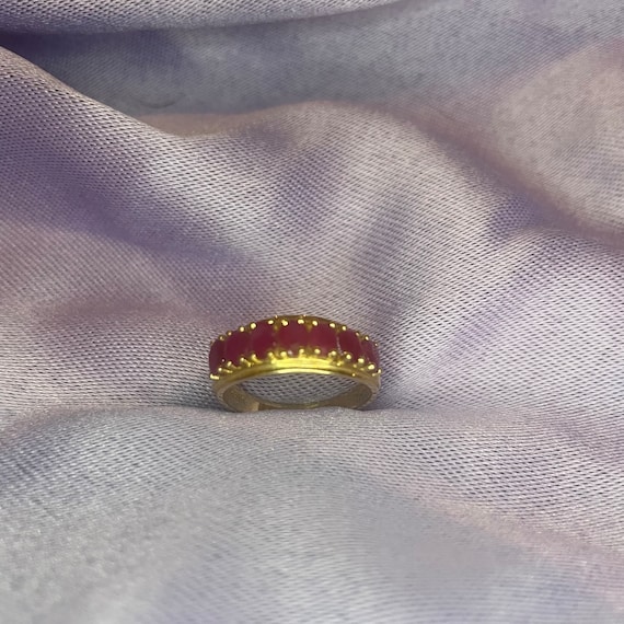 Ruby Ring - 10k gold size 6 - image 1