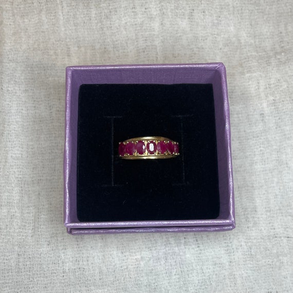 Ruby Ring - 10k gold size 6 - image 2