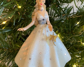 2001 Hallmark Keepsake Celebration Barbie Ornament - 2nd in Series