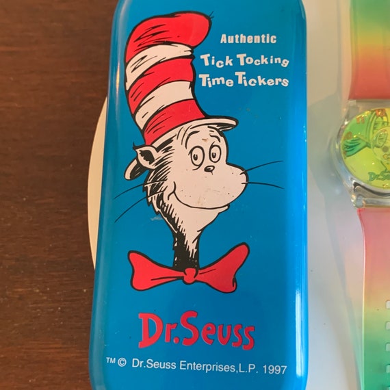 Dr. Seuss Goldfish Cat in the Hat Watch - 1997 - Etsy display picture 1