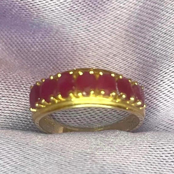 Ruby Ring - 10k gold size 6 - image 1