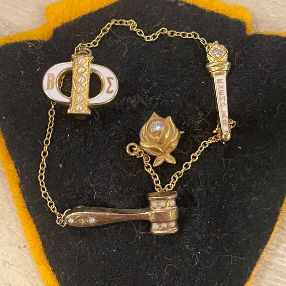 Beta Sigma Phi Lapel Pins - image 2