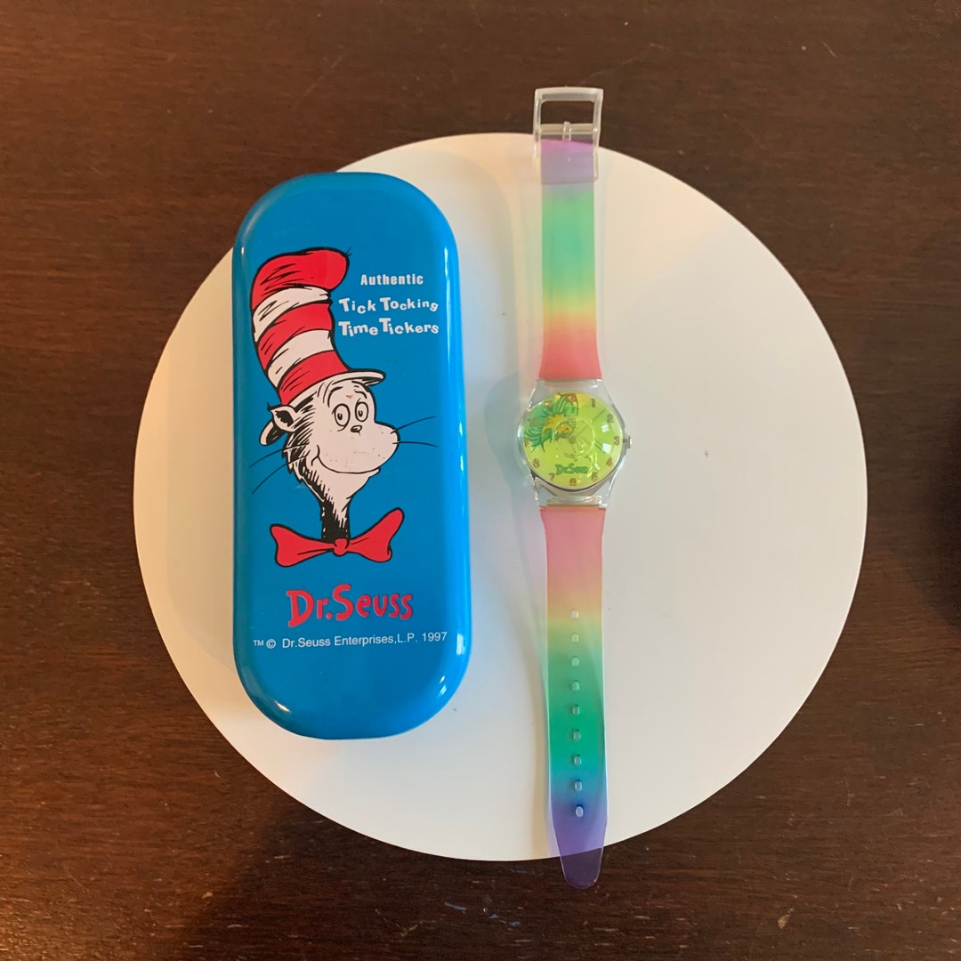 Dr. Seuss Goldfish Cat in the Hat Watch - 1997 - Etsy
