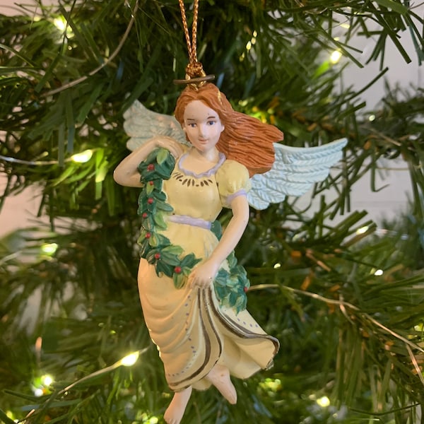 Vintage Angel Ornament - 1993 - Lustre Fame Ltd.