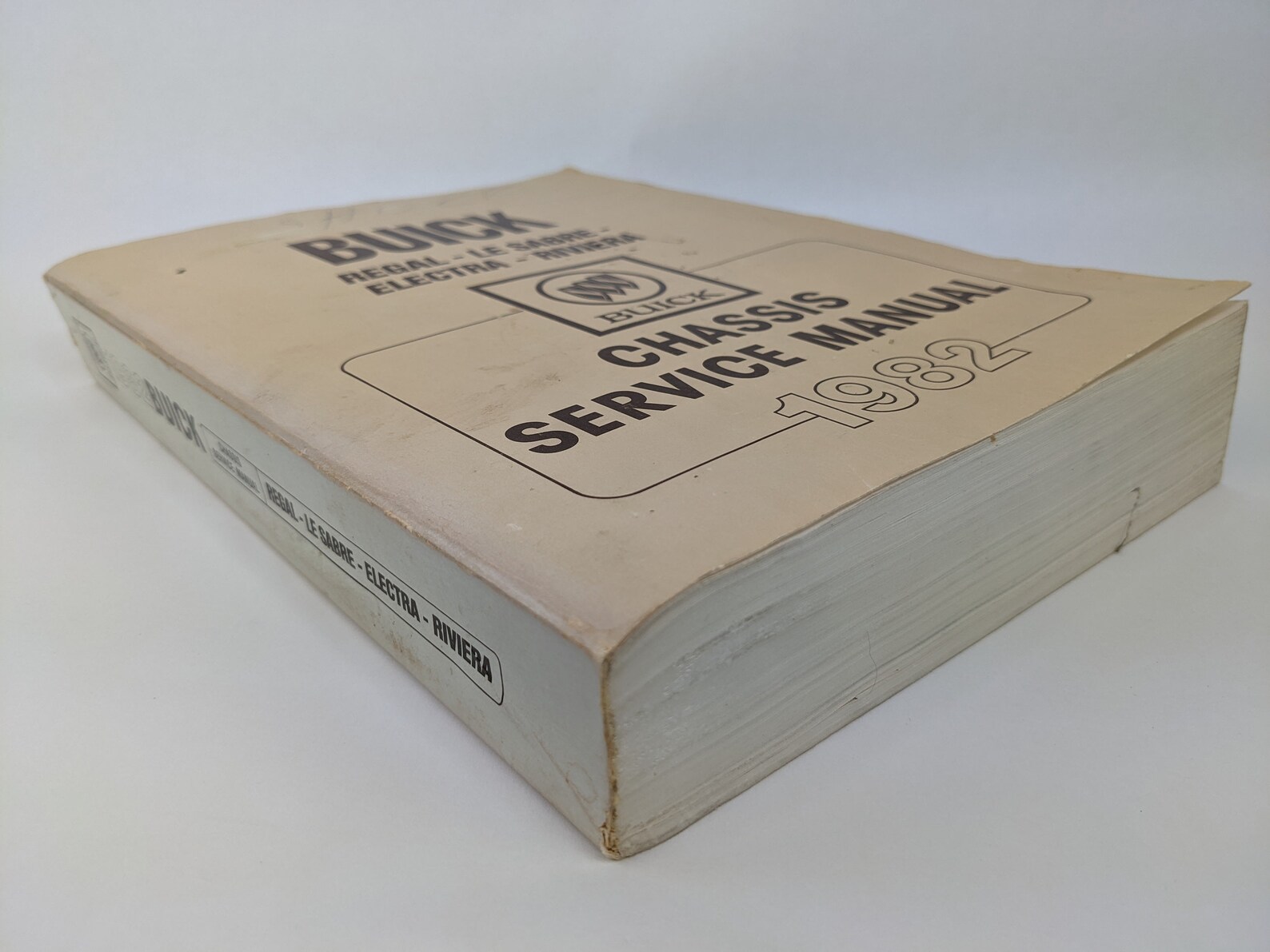 1982 Buick Regal Lesabre Electra Riviera Chassis Repair Shop Manual