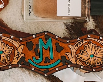 Tooled Wedding Garter
