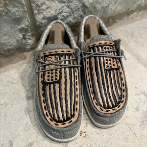 Men’s Tooled HeyDudes Ready to Ship